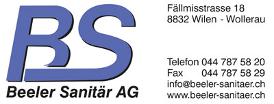 Beeler Sanitaer Logo 400